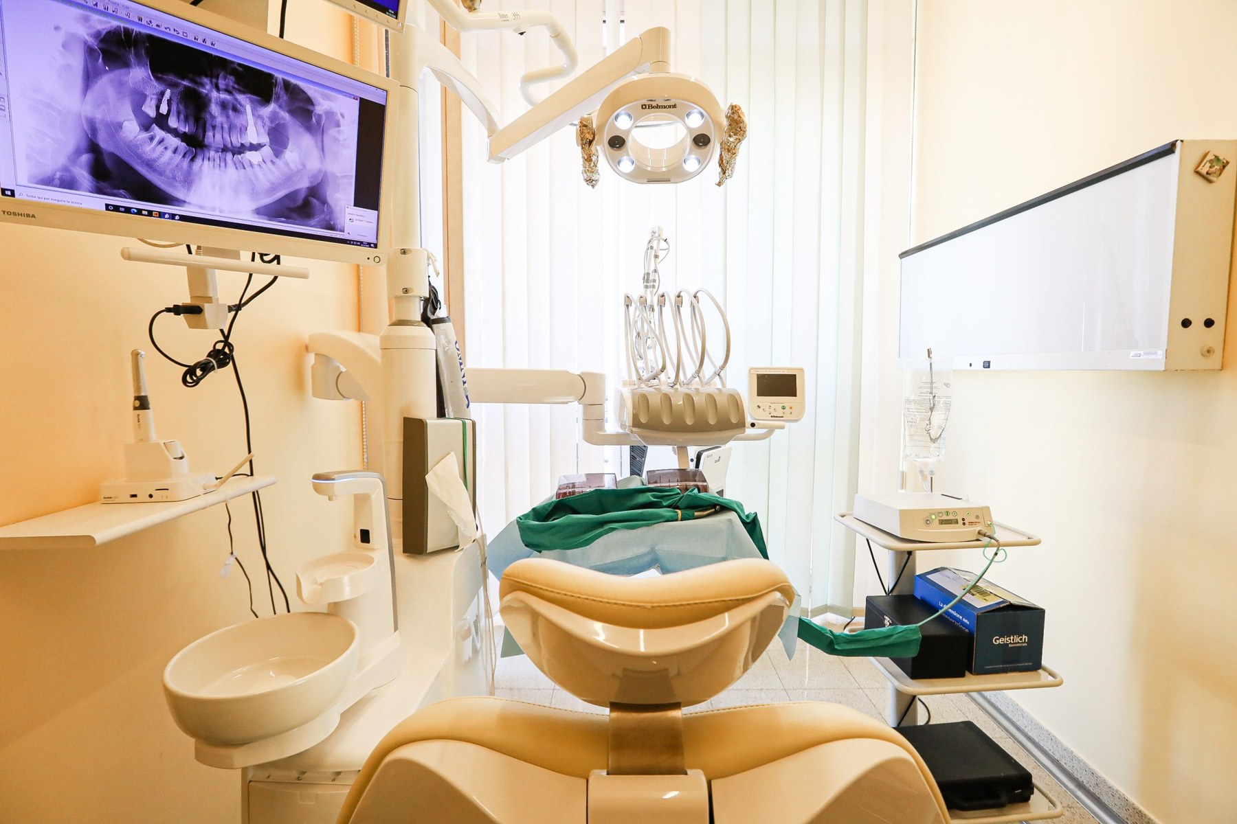 Ambiente operativo dello Studio Dentistico Dr. Gianpaolo Astarita