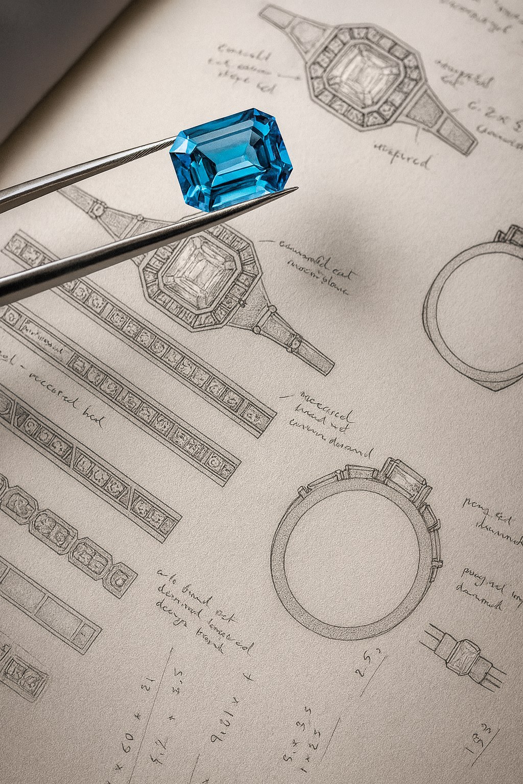 Immagine di presentazione della gioielleria e delle pietre preziose dal sito Diam & Gems
